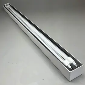 Luxx 694157858999 Lighting Co 2 Pack Light Fixture Strips 18w 120-277v White