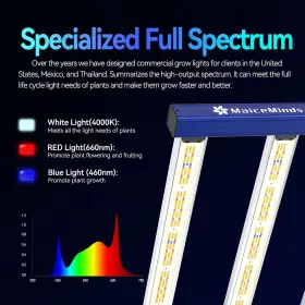 Mc240 Maiceminds 240w Led Grow Lights For Indoor Plants Full Spectrum Foldable And Dimmable #2