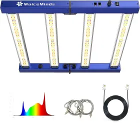 Mc240 Maiceminds 240w Led Grow Lights For Indoor Plants Full Spectrum Foldable And Dimmable