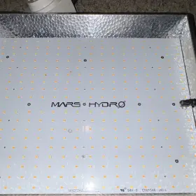 Mars Hydro X6-150w041 150w Led Grow Light Panel With Moso Driver 100-240v Metal Silver