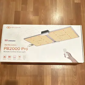 Maxsisun Pb2000 Pro 200w Led Grow Light White Remote Control
