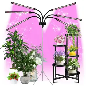 Meffly238 Mefflypee Grow Lights For Indoor Plants Led Light Stand Red White Full Spectrum