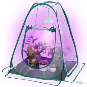 Xu-meonum-1259 Meonum Mini Greenhouse With 10w 200 Led Grow Light Bulbs For Indoor 27 X