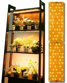 Gr-mw20w Mingfengkeji Grow Light 2pcs Ultra-thin Plant For Indoor Full Spectrum Red White #3