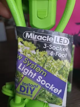 Miracle Led 041898979344 3miracleled 150w Grow Light Ultra Lite And 3-socket 4ft System All New #3