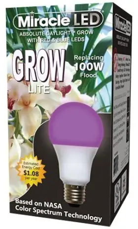 605020 Miracle Led Grow Bulb Red And Blue