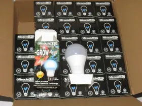 Miracle Led 700112144714 24 Blue Spectrum 450nm Indoor Veg Grow Light Bulbs 12w Replaces 150w #3
