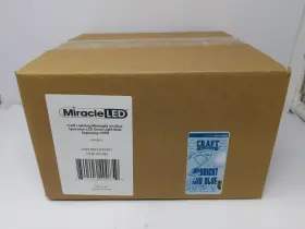 Miracle Led 840404400859 Craft Lighting Midnight Iris Blue Spectrum Grow Light Bulb 18 Ct