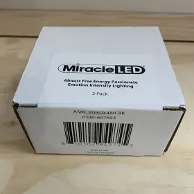 607693 Miracleled Miracle Led Almost Free Energy Passionate Emotion Intensity Lighting 2-pack New #2