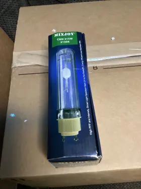 Glbulbcdm315k3 Mixjoy 315w Cmh Cdm Bulb Full Spectrum Ceramic Metal Halide Grow Light 3100k