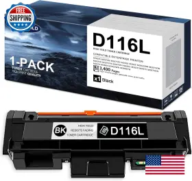 B0c8j8gy2v Molimer Samsung Mlt-d116l High Yield Black Toner Cartridge For Xpress M2626 M2875fw
