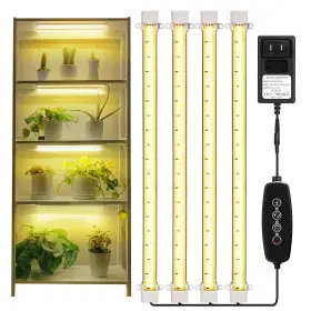Mosthink 181540595103 Grow Lights For Indoor Plants 4 Packs Led Strips Full Spectrum With