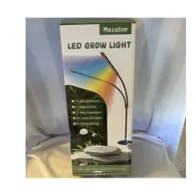Mxculior B0b3fznhjf 40w Led Grow Light 3 Spectrum White/red/blue Dimmable Timer