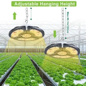 Hdufozwd1215 Myfoi Grow Lights 80w Full Spectrum For Indoor Plants Linkable Plant 2 X #3