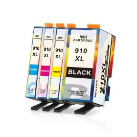Nestink B0g812jgqb Hp 910xl Ink Cartridges Combo Pack 4pk Black Cyan Magenta Yellow Compatible With