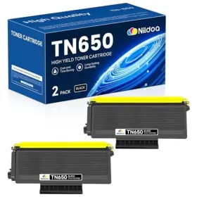 Mfc-8690dw Nildoa B0d1y86k4d Brother Tn-650 Black Toner Cartridge 2-pack For Mfc-8480d High Yield