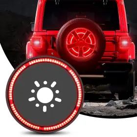 B094nj11sz Nilight Spare Tire 3rd Brake Light For 2018-2025 Jeep Wrangler Jk Jku Jl Jlu