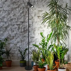 Noble House 353337 Full Spectrum Grow Light Stand Black Indoor Plant Lamp