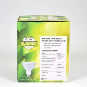 Norb 725384063822 Grow Light Bulb 16w Led Full Spectrum White 1350 Lumens Par38 Indoor Plant #2