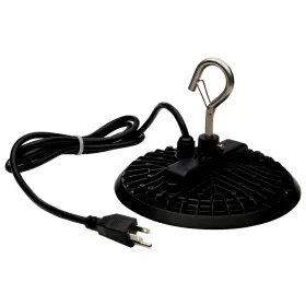 Nuvo Lighting 045923661181 80 Watt Hi-pro Shop Light With Plug 8 Inch Dia. 3000k Black #2