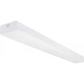 Nuvo Lighting 045923682100 40w Led Em Wide Dlc Strip 4k White