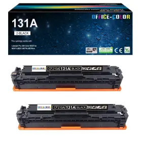 B0btsy7s64 Office-color Hp 131a Black Toner Cartridge 2-pack - Laserjet Pro 200 M251 M276