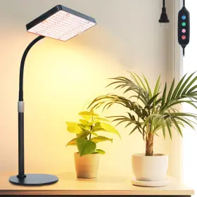 Orchbloom 657381360706 Tabletop Grow Light Lights For Indoor Plants 25w Natural Sun