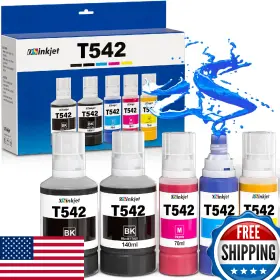 B0d49z1w1s Osinkjet Compatible T542 Ink Refill Bottles For Et-5150 Et-5170 Et-5180 Printers