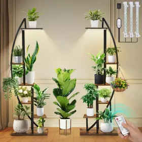 Ymzwj002 Outonlife 65 Inch Tall Plant Stand Indoor With Grow Lights And Remote Control Auto Timer 6