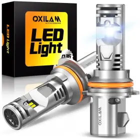 Oxilam 9007q36yrtxdy1 9007 Led Bulb Hb5 Bulbs 900% Brighter Ultra-bright 3 Min Quick Insta