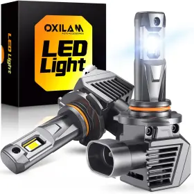 M5s9005yrtxdy1 Oxilam 9005 Led Bulbs 900% Brighter 50000lm White 3 Min Quick Install 70000