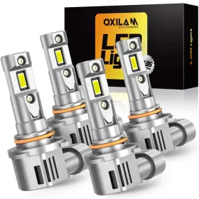 Oxilamq36v0506n5w2 Oxilam Q36 9005 9006 Light Bulbs Combo 6500k Cool White Non-polarity Plug &