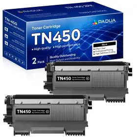 B0dgg8kdf6 Padua Tn-450 Tn450 Black High Yield Toner Cartridge Replacement For Brother Tn 4