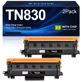 Mfc-l2760dw Panink B0d4v52tgm Compatible Tn830 Black Toner Cartridge For Brother Hl-l2400d