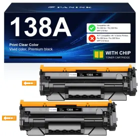 B0f6xvfspy Panink 138a Black Toner Cartridge Replacement For Hp W1380a 138x W1380x Com
