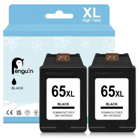 B0cgrdvmbk Penguin 65xl Ink Cartridge For Hp 65 Black Hp65xl Hp65 Xl