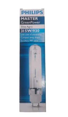 Philips 046677415211 Master Green Power Elite Agro 315w/930 Cdm Tp Lamp - Original Packaging