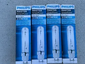 Philips 315w/t12/930 Lot Of 4 Pieces New Greenpower Master Elite Agro Bulbs 315w T12/930