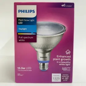 9290018927 Philips Plant Grow Flood Light Led White Daylight Full Spectrum Par38 Wet Rated