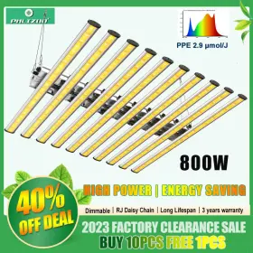 Ph-b10-800w Phlizon Factory 800w Spider Grow Light Full Spectrum Commercial Bars With Samsung 561c Led
