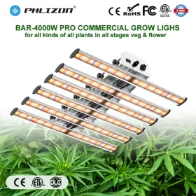 Ba-4000w Phlizon Ph-m-b6 Spider Led Grow Lights Full Spectrum Commercial Co2 Indoor Plants