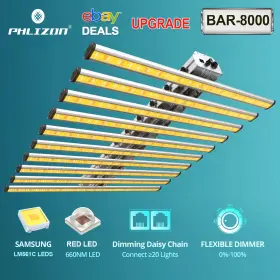 Samsung561c Phlizon Ph-pd10 800w With Led Bar Grow Light Full Spectrum Commercial Lamp