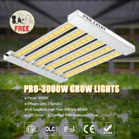 Phlizon-ph3000 Phlizon Pro 3000w Evo Led Grow Light Panel Samsung Lm281b For Tent Kits