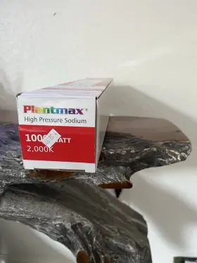 Plantmax 816142020123 1000 Watt 2000k High Pressure Sodium Grow Lamp Light Bulb New #3