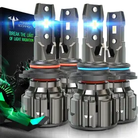 Ccd24-08-poi-k18-9005 Poison Scorpion 9006 9005 Bulbs Combos 6500k White Non-polarity 500% Super B