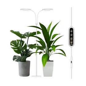 Pa503 Pronoro Grow Light 2-head Led Floor Plant Growing Lamp Full Spectrum Plan... Fast Ship