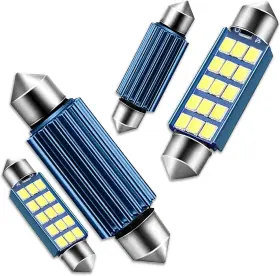 Qocd703wh-4ps Qodolsi 4 Pcs 578 Led Extremely Bright Bulbs 1.59 Inch 6500k 2835 Chipsets 400lm