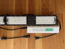 Raging Kale Scynce 4100a-x8wtb40 250w Led Grow Light Ip66 Rated 120-277v Damp Locations
