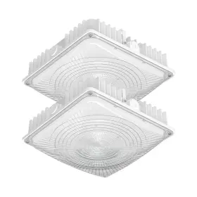 Cl40-60-80w Rgbylediison 40w 60w 80w Led Canopy Light Outdoor Super Bright 3cct 3500k-5000k Ip65 Wate