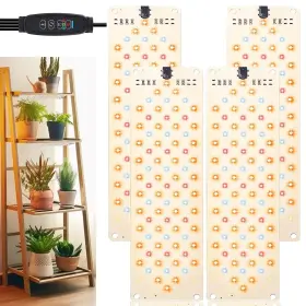Ymzwd01 Rocoking Grow Light 40w Ultra-thin Panel Lights For Indoor Plants 316leds Full S